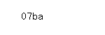Captcha: 07ba
