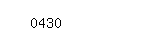 Captcha: 0430
