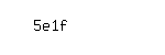 Captcha: 5e1f